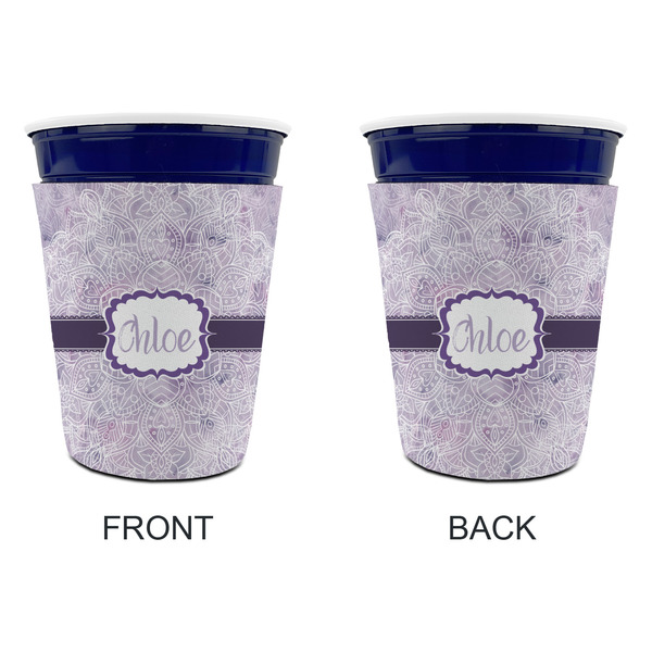 Watercolor Mandala Party Cup Sleeves - without bottom - Approval