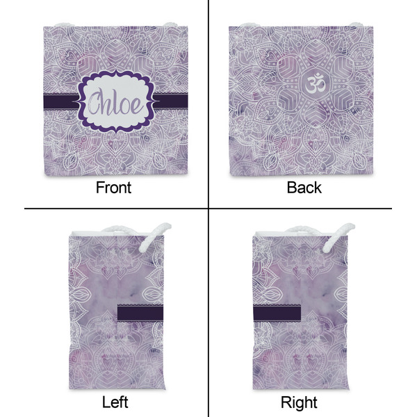 Watercolor Mandala Party Favor Gift Bag - Gloss - Approval