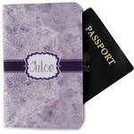 Watercolor Mandala Passport Holder - Fabric (Personalized)