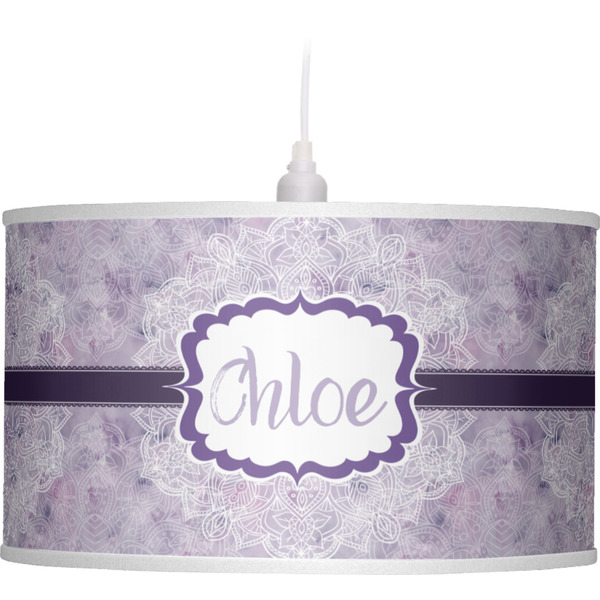 Watercolor Mandala Pendant Lamp Shade