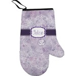 Watercolor Mandala Oven Mitt (Personalized)