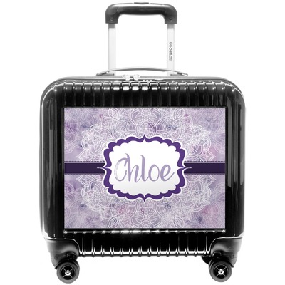 Watercolor Mandala Pilot / Flight Suitcase (Personalized)
