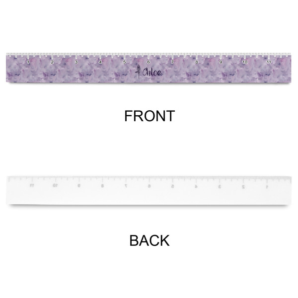 Watercolor Mandala Plastic Ruler - 12" - APPROVAL