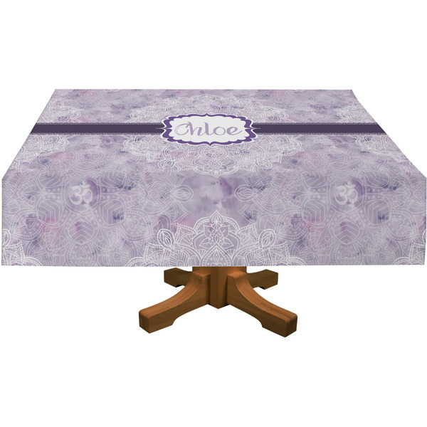 Watercolor Mandala Rectangular Tablecloths (Personalized)