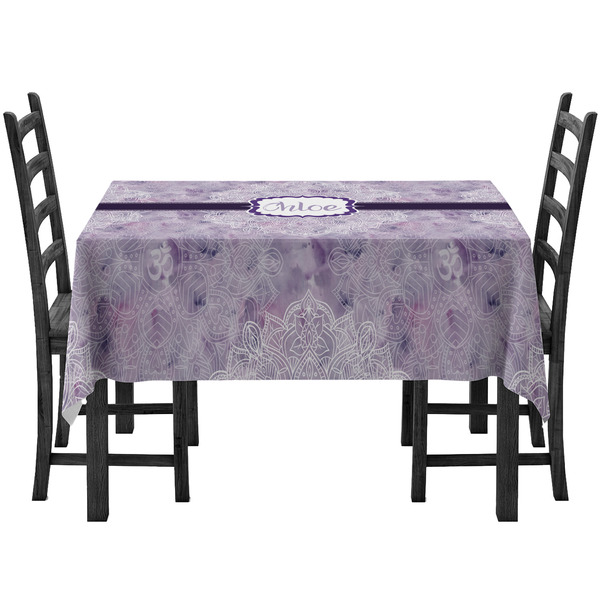 Custom Watercolor Mandala Tablecloth (Personalized)