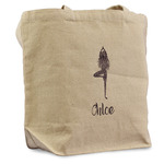 Watercolor Mandala Reusable Cotton Grocery Bag - Single (Personalized)