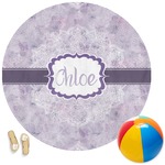 Watercolor Mandala Round Beach Towel (Personalized)
