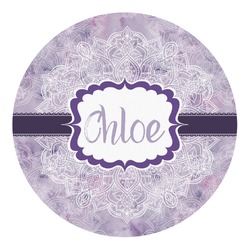 Watercolor Mandala Round Decal (Personalized)