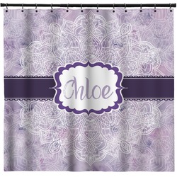 Watercolor Mandala Shower Curtain - Custom Size (Personalized)