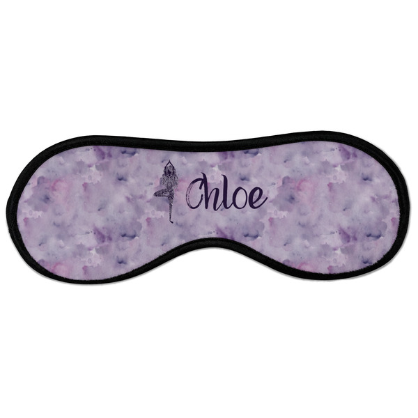 Custom Watercolor Mandala Sleeping Eye Masks - Large (Personalized)