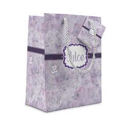 Watercolor Mandala Small Gift Bag (Personalized)