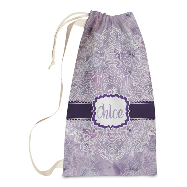 Custom Watercolor Mandala Laundry Bags - Small (Personalized)