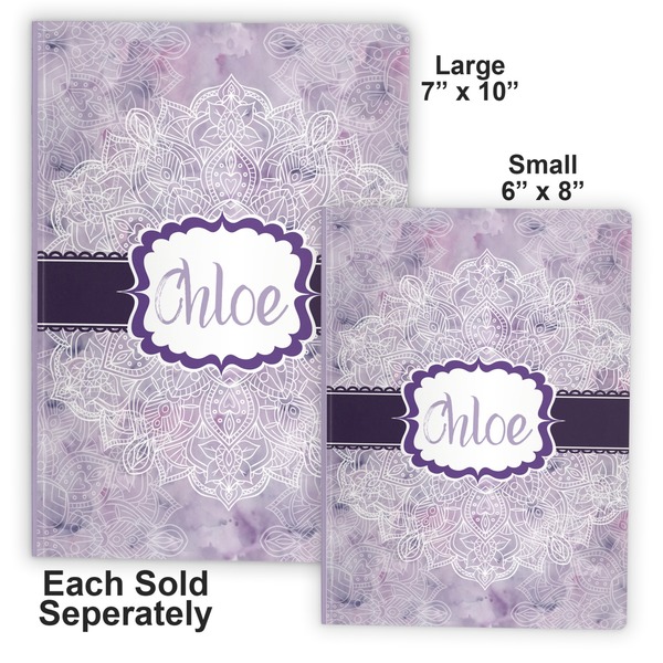 Watercolor Mandala Soft Cover Journal - Compare