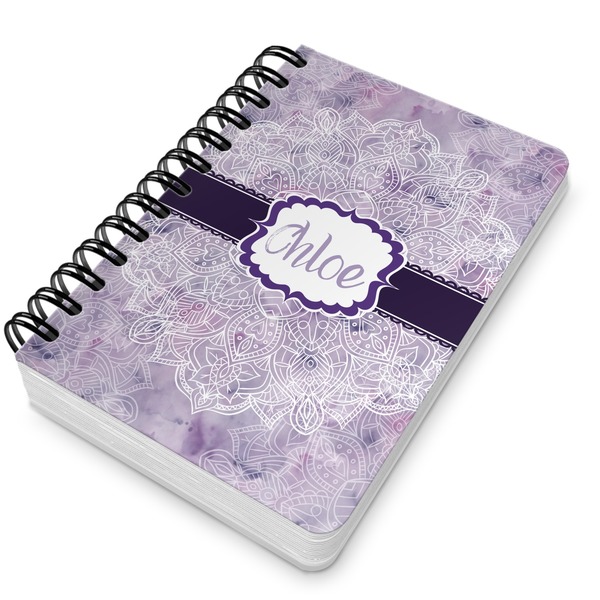 Watercolor Mandala Spiral Journal 5 x 7 - Main