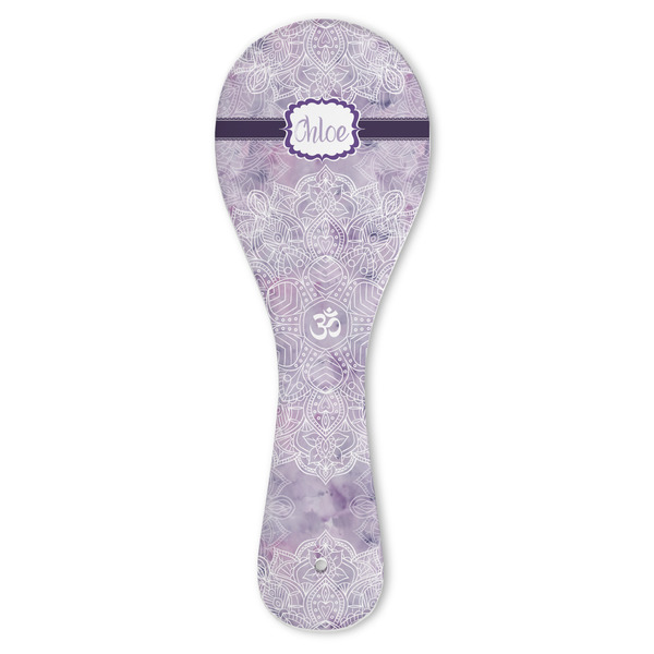 Custom Watercolor Mandala Ceramic Spoon Rest (Personalized)