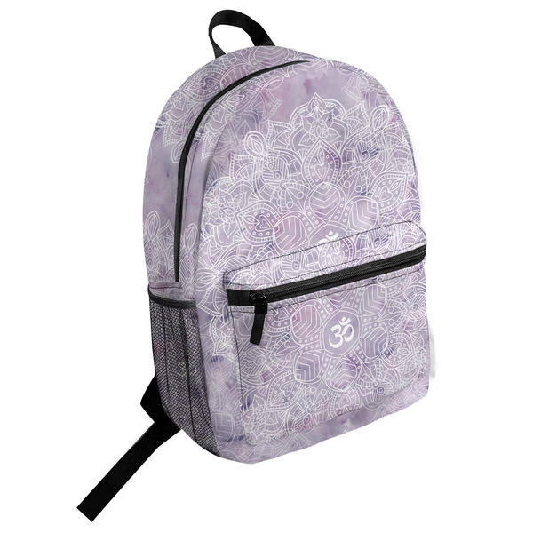 Custom Watercolor Mandala Student Backpack