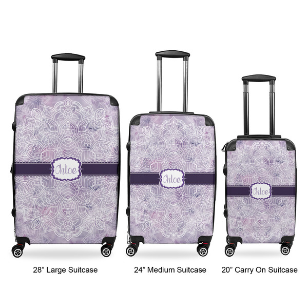 Watercolor Mandala Suitcase Set 1 - APPROVAL