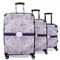 Watercolor Mandala Suitcase Set 1 - MAIN