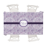 Watercolor Mandala Tablecloth - 58"x102" (Personalized)