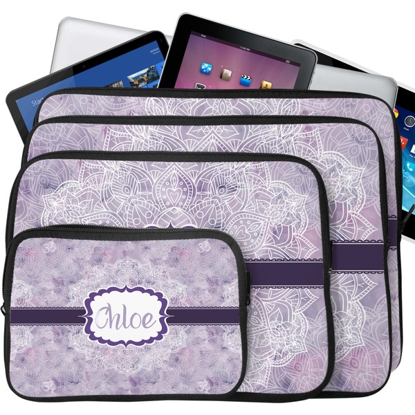 Watercolor Mandala Tablet & Laptop Case Sizes