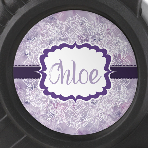 Watercolor Mandala Tape Measure - 25ft - detail