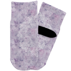 Watercolor Mandala Toddler Ankle Socks