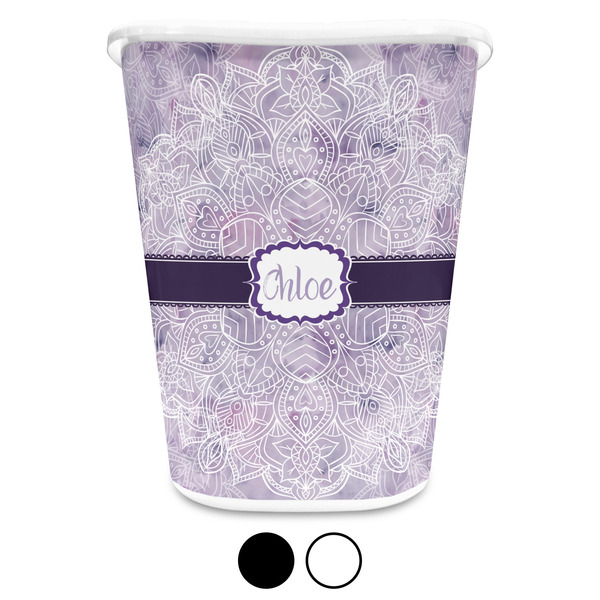 Watercolor Mandala Trash Can Aggregate