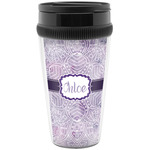 Watercolor Mandala Acrylic Travel Mug without Handle (Personalized)