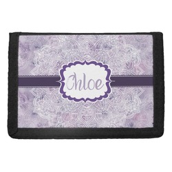 Watercolor Mandala Trifold Wallet (Personalized)