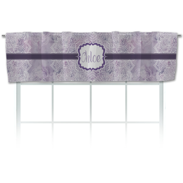 Custom Watercolor Mandala Valance (Personalized)