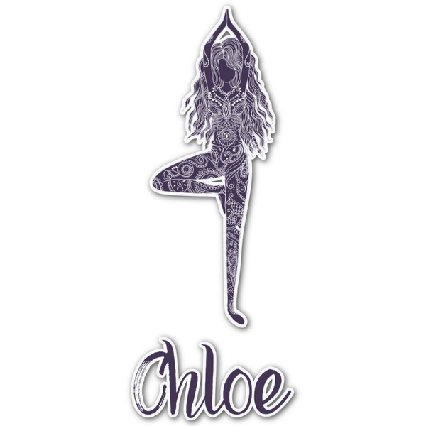 Custom Watercolor Mandala Graphic Decal - Small (Personalized)