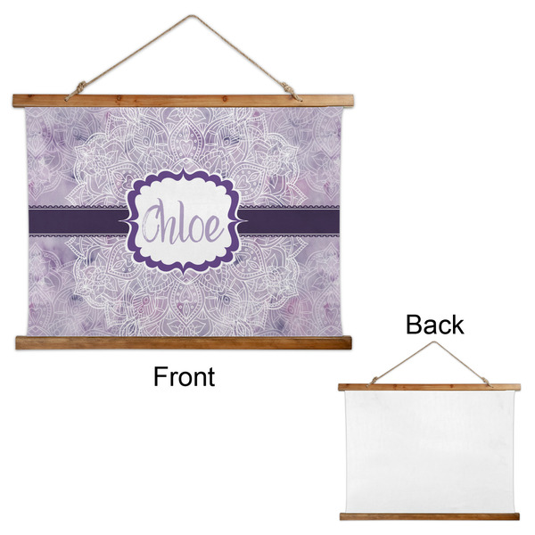 Watercolor Mandala Wall Hanging Tapestry - Landscape - APPROVAL