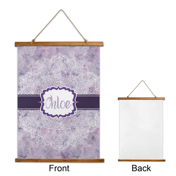 Watercolor Mandala Wall Hanging Tapestry - Portrait - APPROVAL