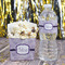 Watercolor Mandala Water Bottle Label - w/ Favor Box