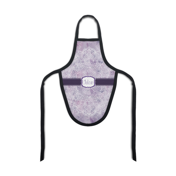Custom Watercolor Mandala Bottle Apron (Personalized)