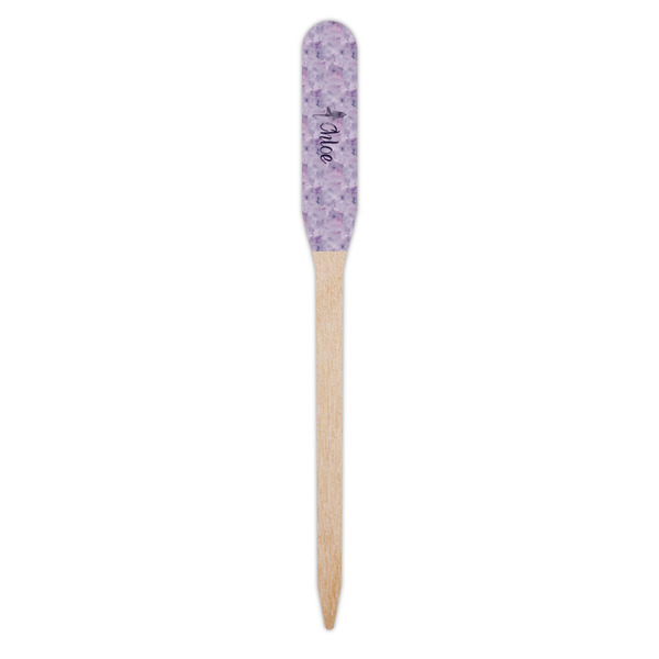 Watercolor Mandala Wooden Food Pick - Paddle - Single Pick