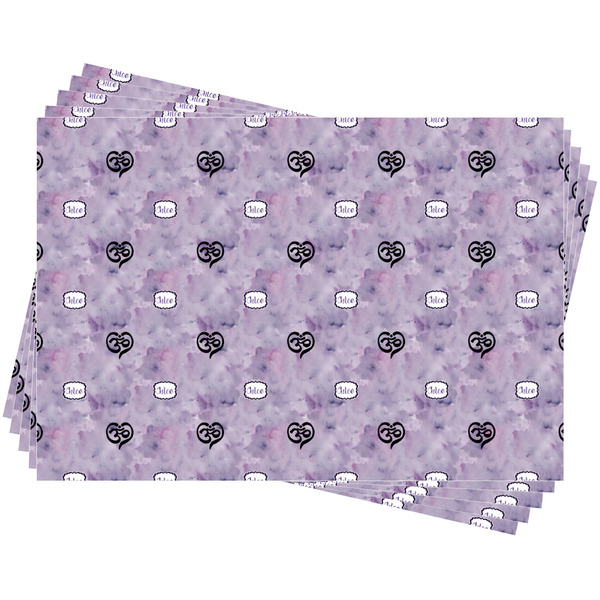 Watercolor Mandala Wrapping Paper - 5 Sheets Approval