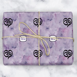 Watercolor Mandala Wrapping Paper (Personalized)