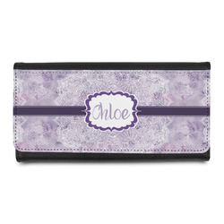 Watercolor Mandala Leatherette Ladies Wallet (Personalized)