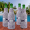 Watercolor Mandala Zipper Bottle Cooler - Set of 4 - LIFESTYLE