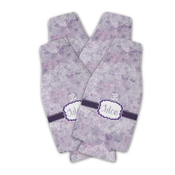 Watercolor Mandala Zipper Bottle Cooler - Set of 4 (Personalized)