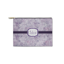 Watercolor Mandala Zipper Pouch - Small - 8.5"x6" (Personalized)
