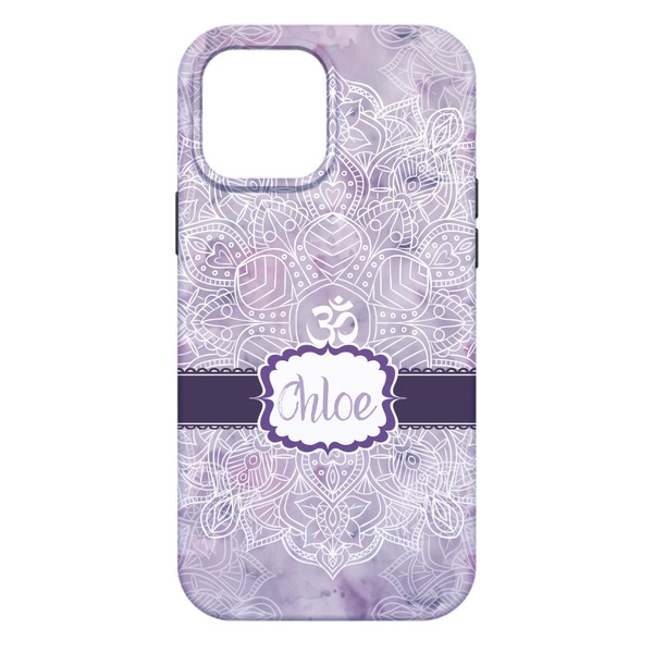 Watercolor Mandala iPhone 13 Pro Max Tough Case - Back