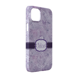 Watercolor Mandala iPhone Case - Plastic - iPhone 14 (Personalized)