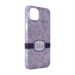 Watercolor Mandala iPhone Case - Plastic - iPhone 14 Pro (Personalized)