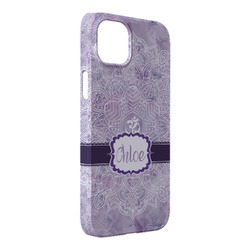 Watercolor Mandala iPhone Case - Plastic - iPhone 14 Pro Max (Personalized)