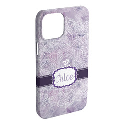 Watercolor Mandala iPhone Case - Plastic - iPhone 15 Pro Max (Personalized)