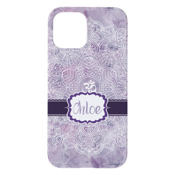 Watercolor Mandala iPhone 15 Pro Max Case - Back