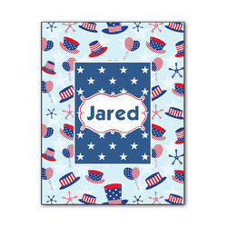 Patriotic Celebration Wood Print - 11x14 (Personalized)