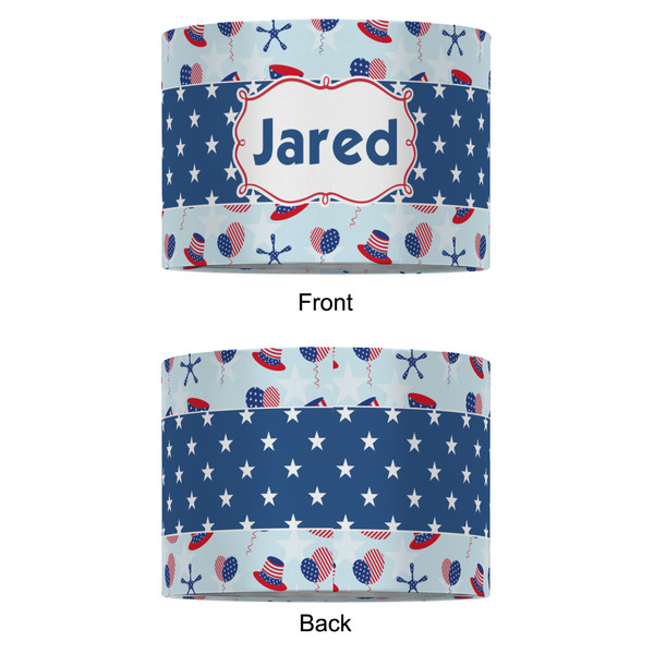 Patriotic Celebration 12" Drum Lampshade - APPROVAL (Fabric)